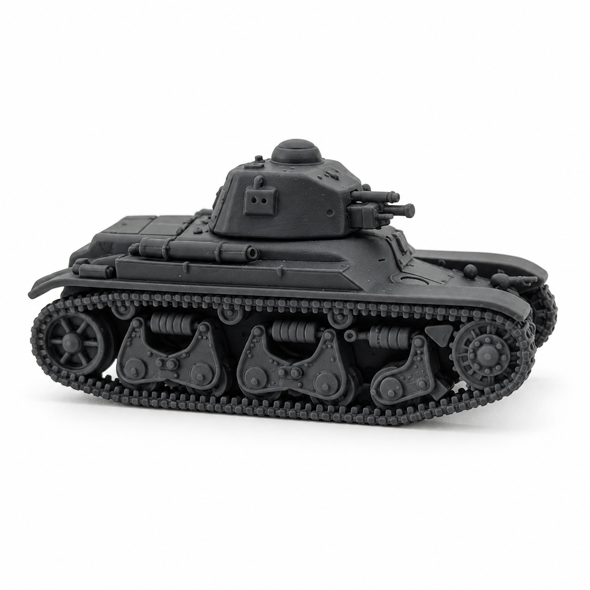 SSMODEL1/72 1/144 Multi-Scale R35 French Light Tank WWII Resin Model Kit TSS1292 — detail view 5