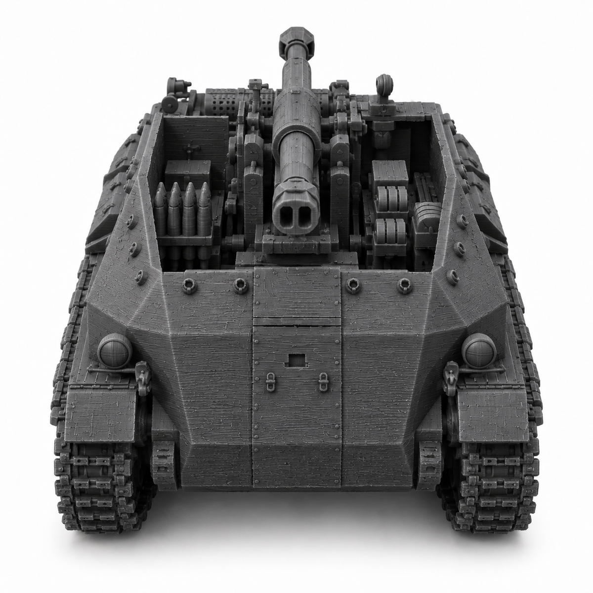 SSMODEL 1/72 1/144Multi Scale SU-7 Soviet fictional propelled tank MODEL TSS0486 — detail view 2