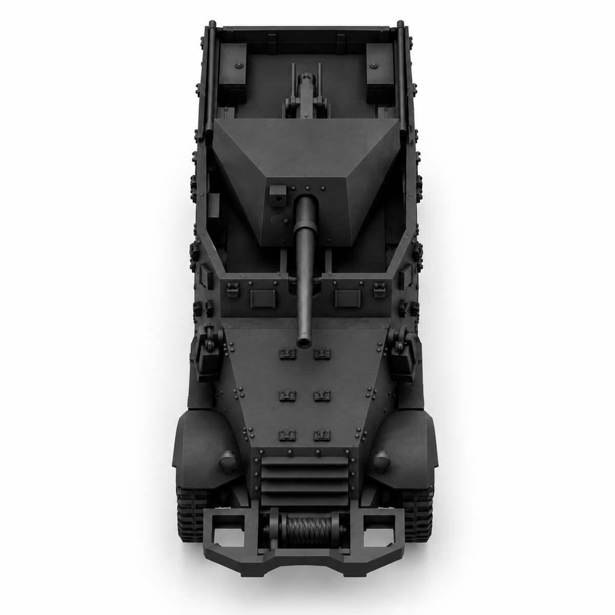 SSMODEL 1/72 1/144 Multi Scale T48 Gun Motor Carriage Su57 USA MODEL KIT TSS0979 — detail view 5