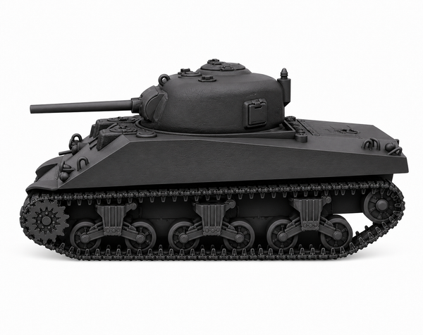 SSMODEL 1/72 1/144 Multi Scale M4A2 Sherman75mm Medium US WW2 Tank MODEL TSS1305