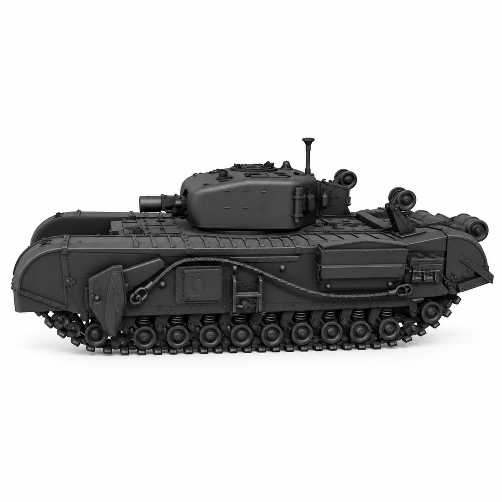 SSMODEL 1/72 1/144 Churchill AVRE UK WW2 Resin MODEL KIT TSS0795
