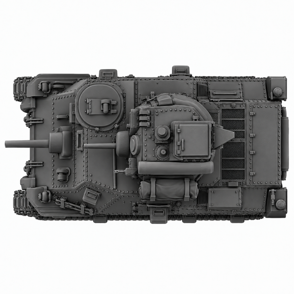 SSMODEL 1/72 1/144 WW2 M3 Grant CDL Canal Defence Light Resin Model Kit TSS0882