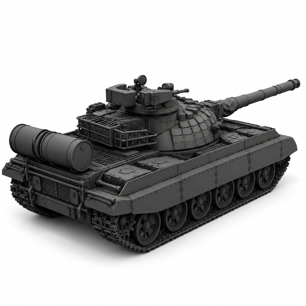 SSMODEL 1/72 1/144 Multi Scale T-62 CN120 GIAT Reforme French Tank MODEL TSS0392