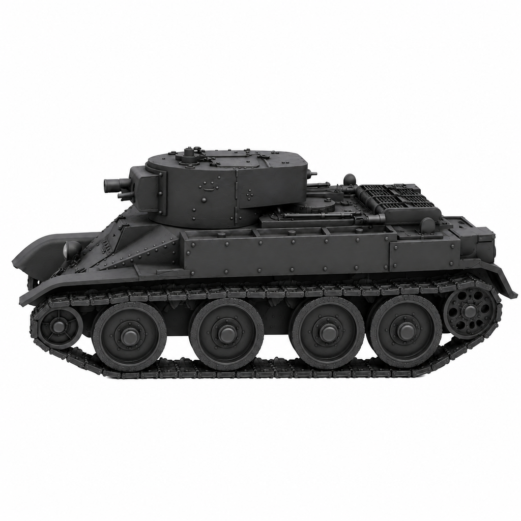 SSMODEL 1/72 1/144 KhBT-5 Soviet fictional flamethrower tank Model Kit TSS0100