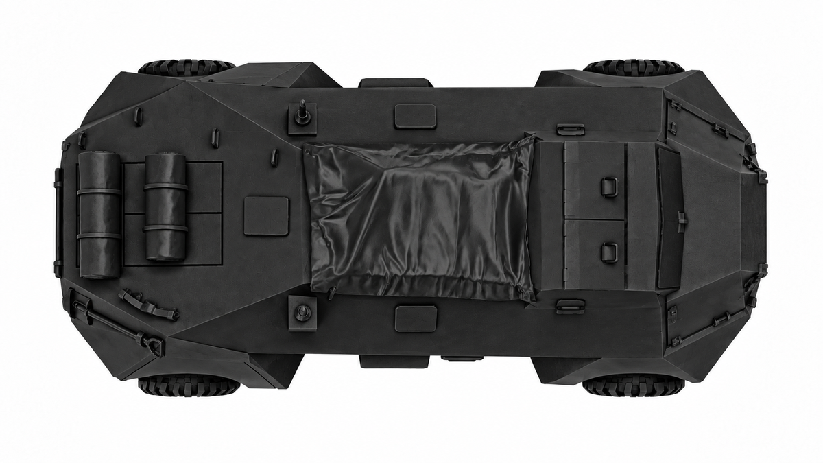 SSMODEL 1/72 1/144 Rover light armoured long chassis Tank MODEL kit TSS1162 — detail view 3