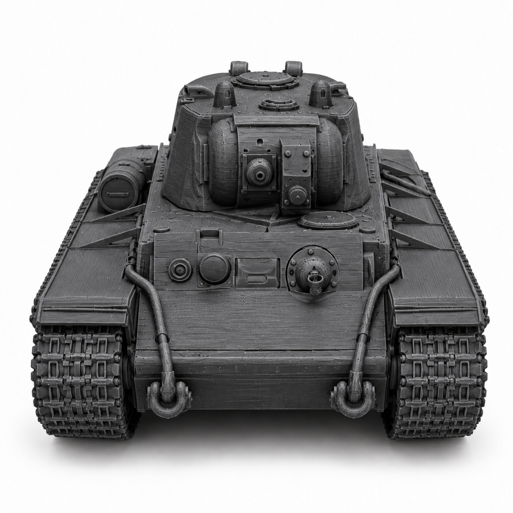SSMODEL 1/72 1/144 Multi Scale KV-8 Soviet Flamethrower Tank MODEL kit TSS0123