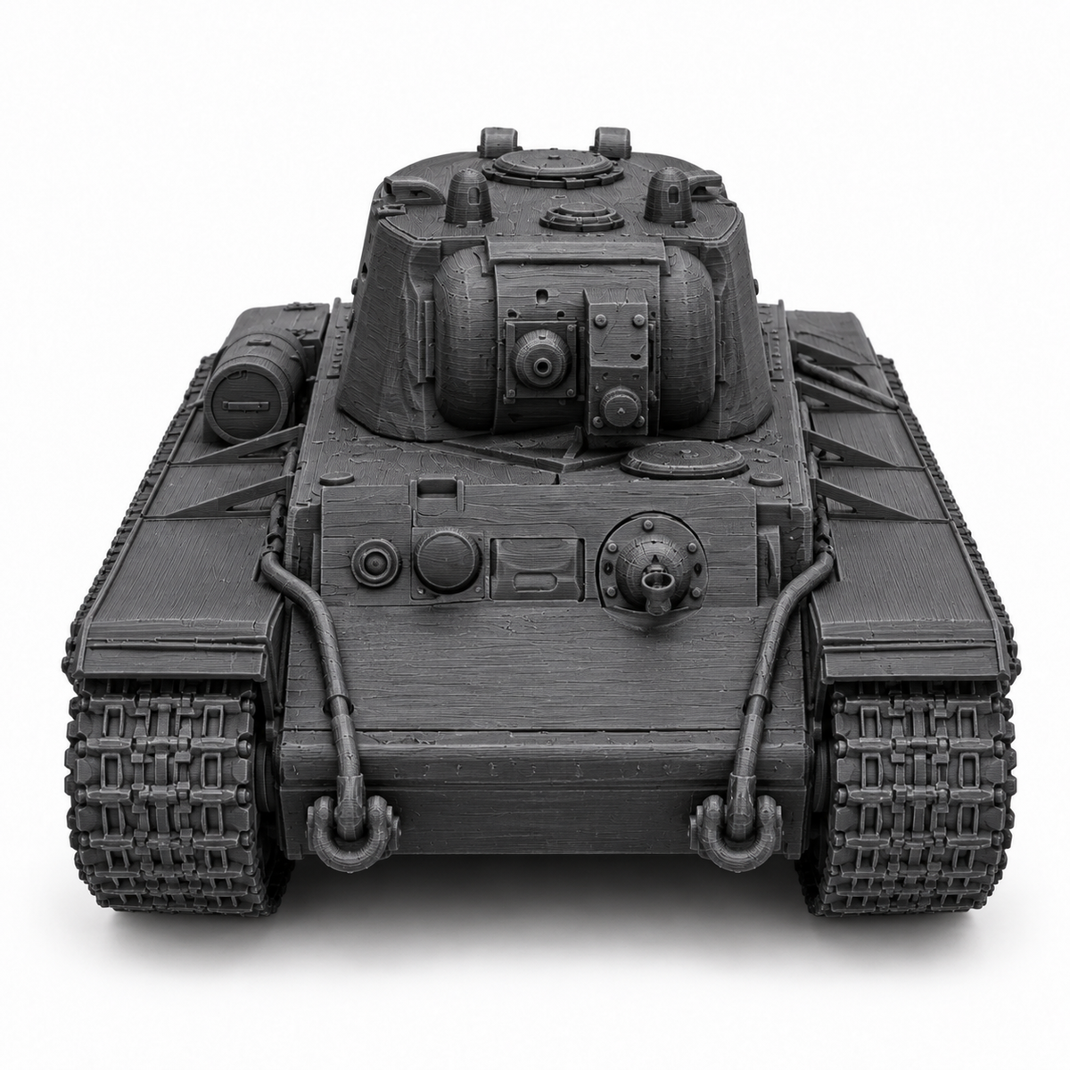 SSMODEL 1/72 1/144 Multi Scale KV-8 Soviet Flamethrower Tank MODEL kit TSS0123 — detail view 2