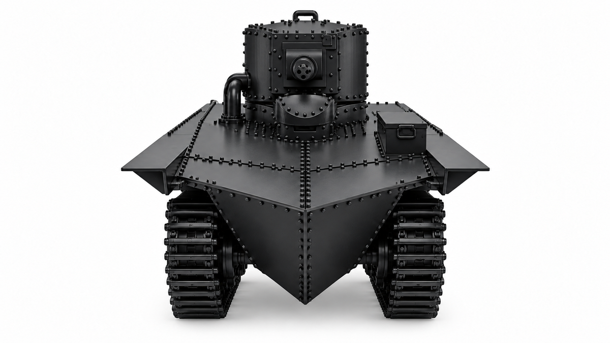 SSMODEL 1/72 1/144  Multi Scale M1931 Light Amphibious Tank MODEL kit TSS1164 — detail view 2