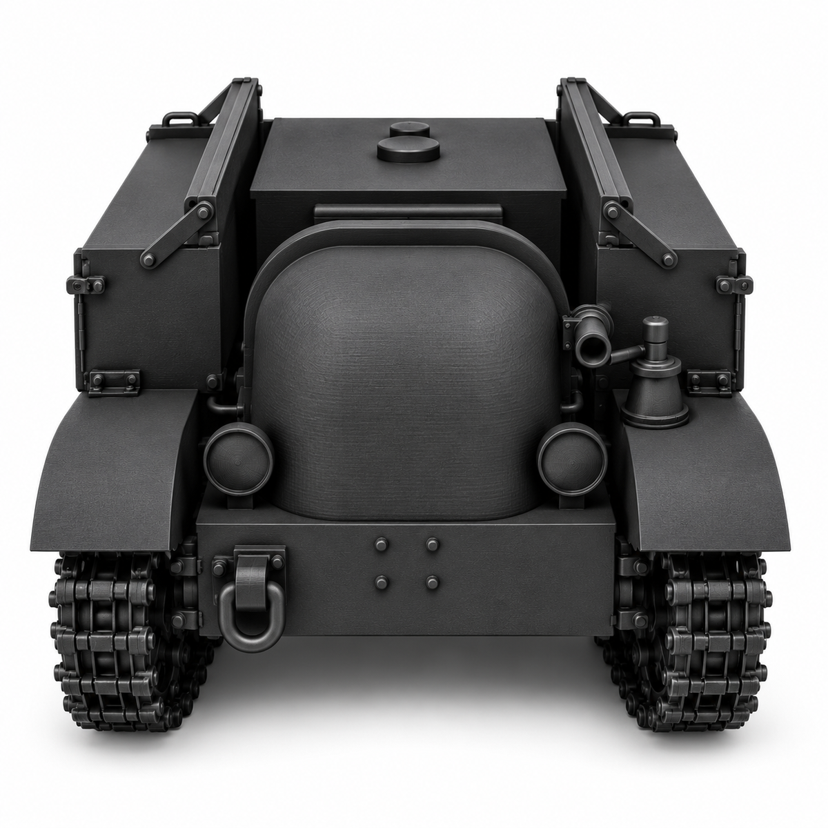 SSMODEL 1/72 1/144  Soviet Vanguard Artillery Tractor Tank MODEL kit TSS0016 — detail view 3
