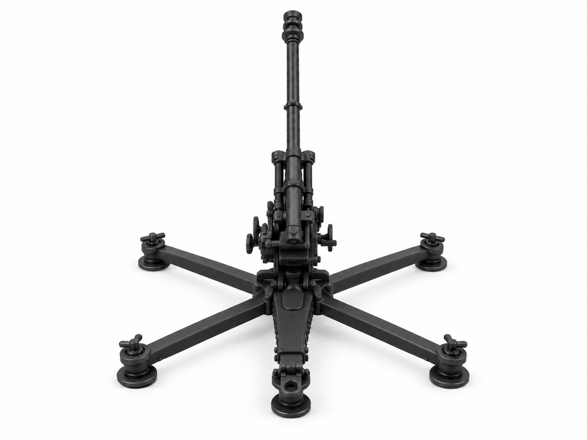 SSMODEL 1/72 1/144 Multi Scale Bofors 80mm 29/38M AA-Gun Resin MODEL KIT TSS1470 — detail view 4