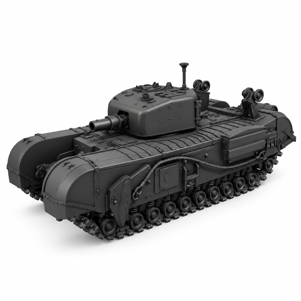 SSMODEL 1/72 1/144 Churchill AVRE UK WW2 Resin MODEL KIT TSS0795