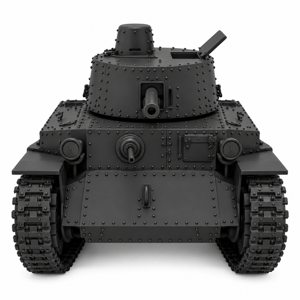SSMODEL 1/72 1/144 Multi Scale Medium Tank Type 89A I-Go Tank MODEL kit TSS1317