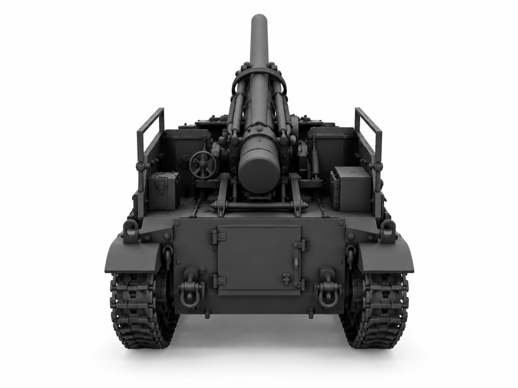 SSMODEL 1/72 1/144 Multi Scale M41 155 mm GMC - Gorilla US Tank MODEL TSS0635
