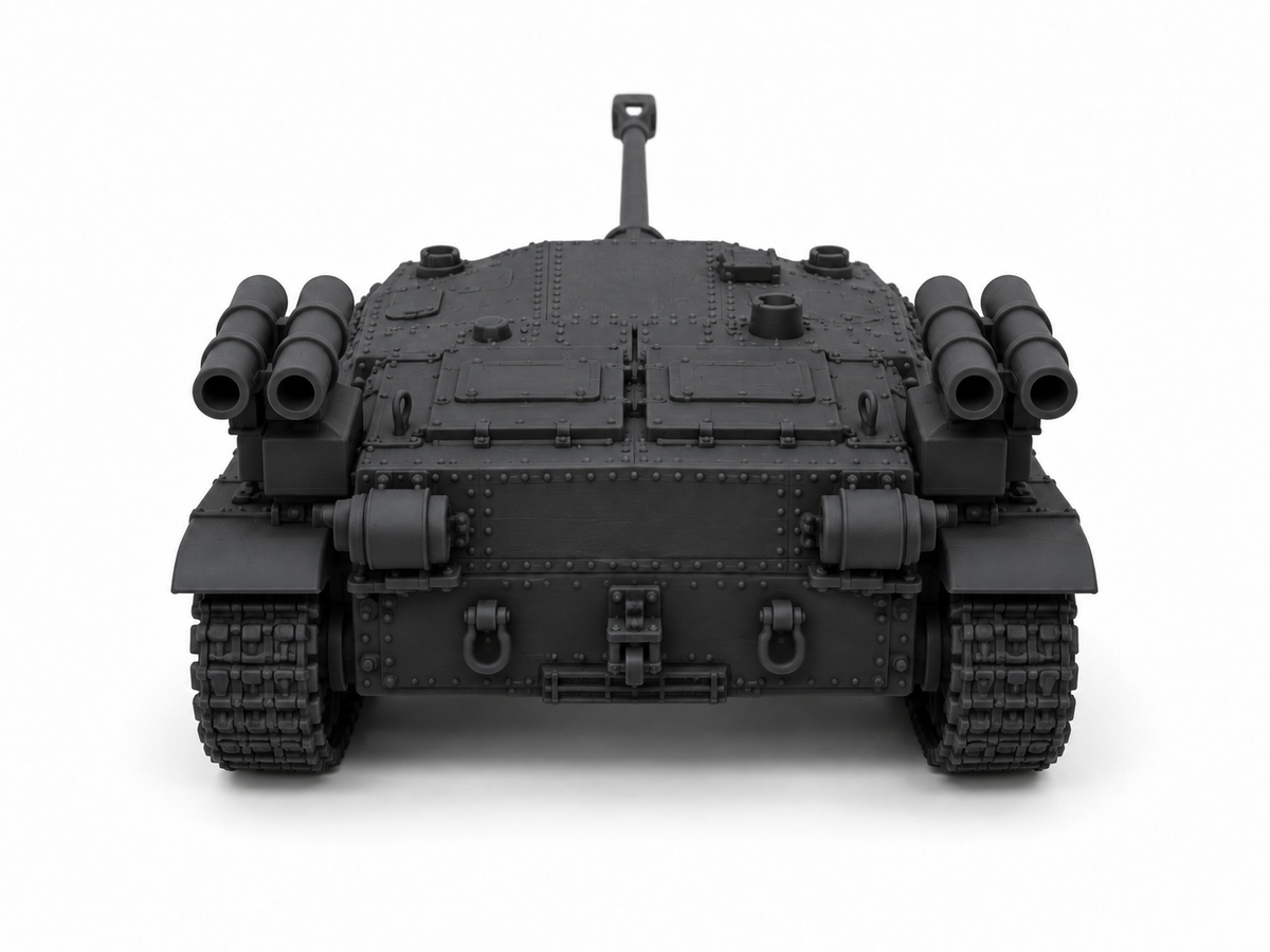 SSMODEL 1/72 1/144 Multi Scale 43M Zrinyi Sorozatveto Tank MODEL kit TSS1169 — detail view 2