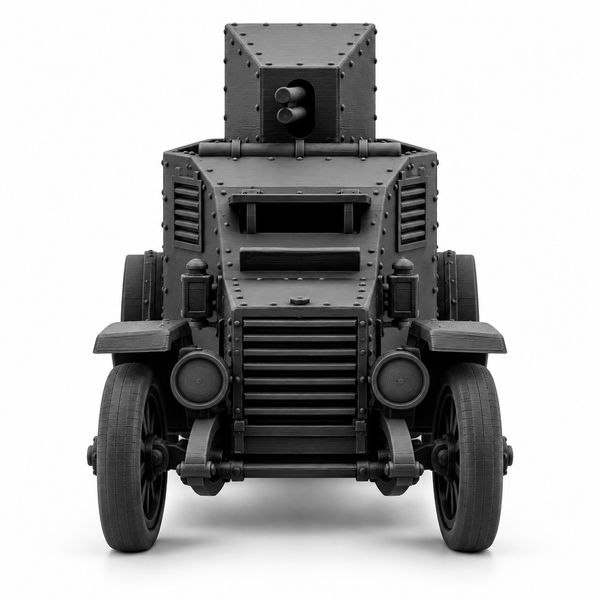 SSMODEL 1/72 1/144 Multi-Scale WW1 French 1914 Armoured Car Resin Model TSS1201