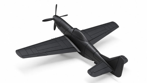 SSMODEL 1/72 1/144 North American P-51D Mustang+3 Pilots Resin Model Kit RSS0051