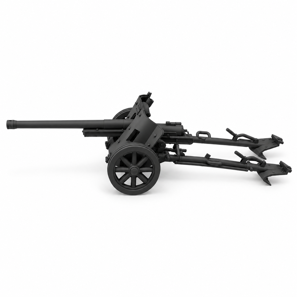 SSMODEL 1/72 1/144 Cannone 75/39 medium anti-tank Italy Resin MODEL KIT TSS1475
