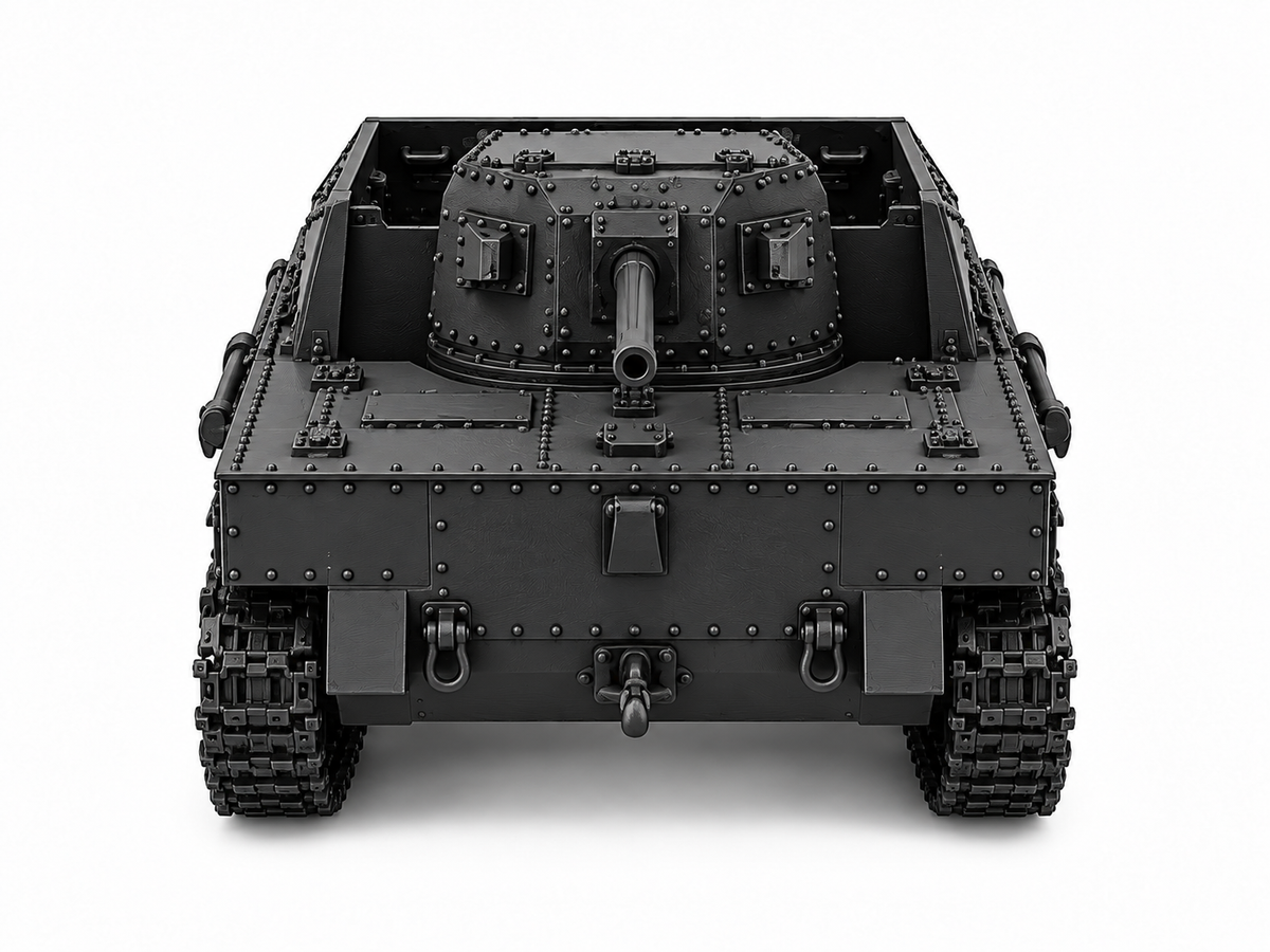 SSMODEL 1/72 1/144 Multi Scale hunter T13 B2 Tank MODEL kit TSS1378 — detail view 5