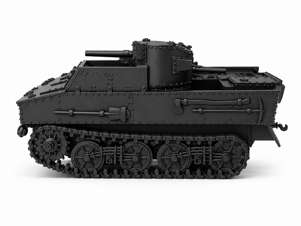 SSMODEL 1/72 1/144 Multi Scale hunter T13 B3 Tank MODEL kit TSS1379