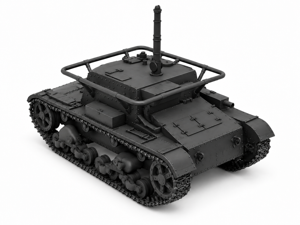 SSMODEL 1/72 1/144 Multi Scale UK tank Resin Model Kit TSS0072