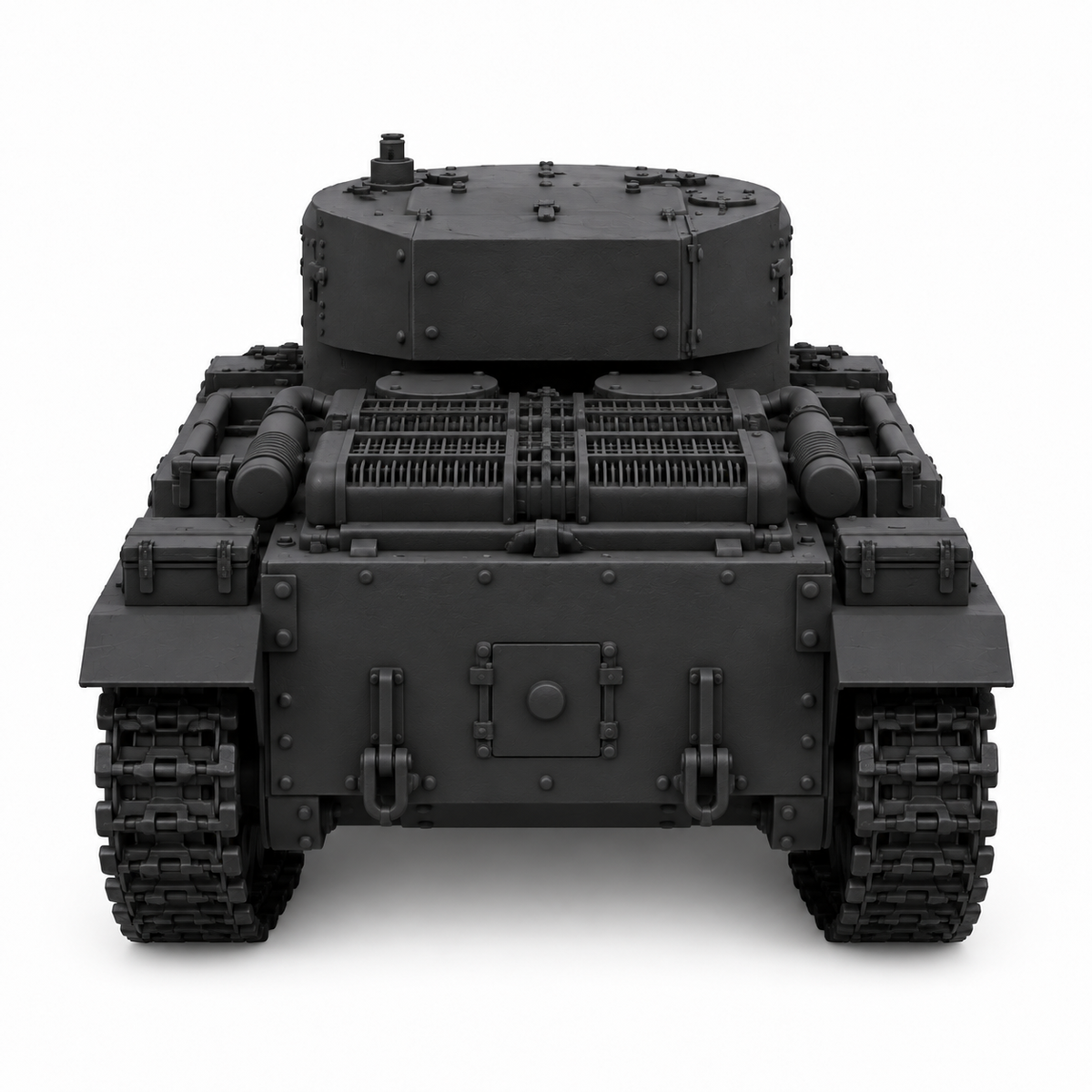 SSMODEL 1/72 1/144 KhBT-5 Soviet fictional flamethrower tank Model Kit TSS0100 — detail view 4