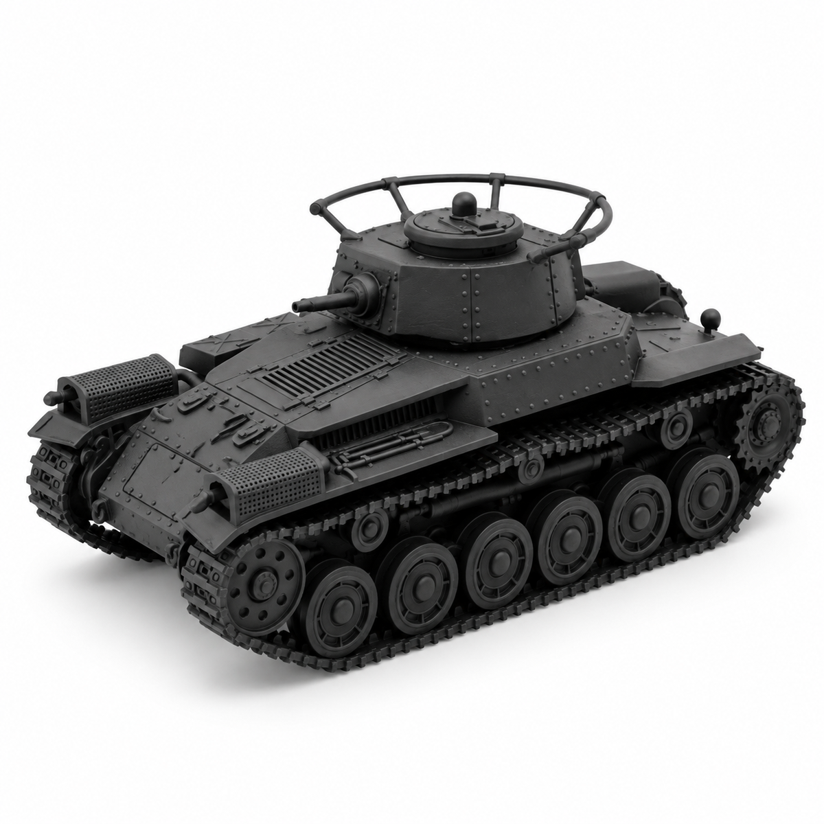 SSMODEL1/72 1/144 WWII Japan Type 97 Shi-Ki Command Tank Resin Model Kit TSS1232 — detail view 18