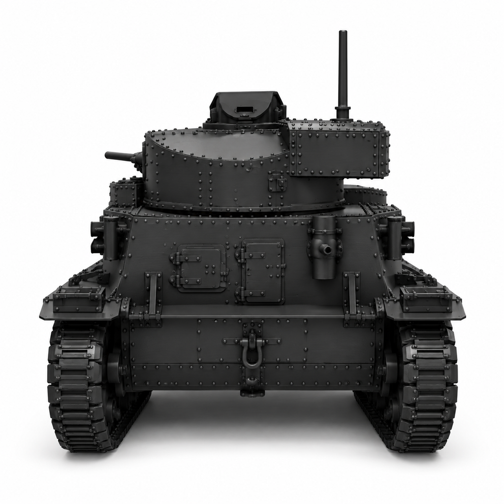 SSMODEL 1/72 1/144 Multi Scale Vickers Medium Tank Mk.II UK Resin MODEL TSS1403