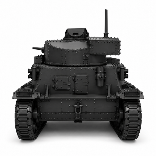 SSMODEL 1/72 1/144 Multi Scale Vickers Medium Tank Mk.II UK Resin MODEL TSS1403