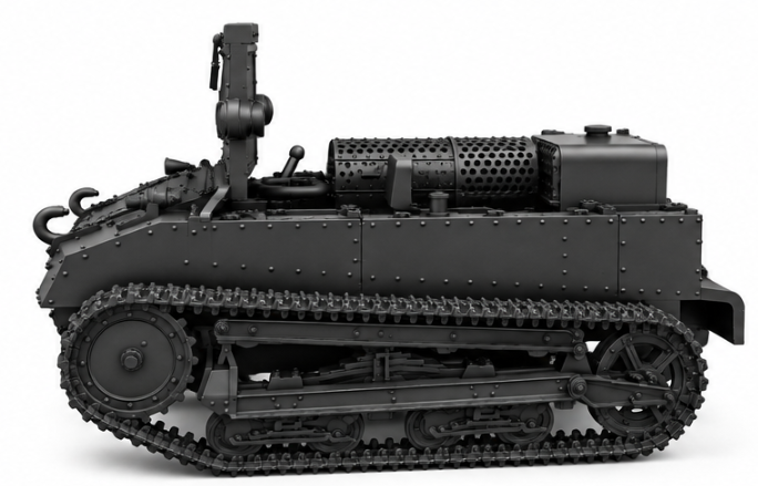 SSMODEL 1/72 1/144 C2P Artillery Tractor Poland Resin MODEL KIT TSS1462