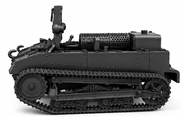 SSMODEL 1/72 1/144 C2P Artillery Tractor Poland Resin MODEL KIT TSS1462