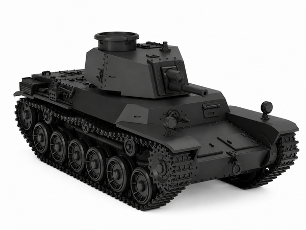 SSMODEL 1/72 1/144 Multi Scale Type 2 Ho-I Medium Tank Resin MODEL kit TSS1391
