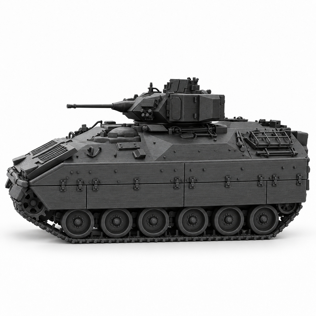 SSMODEL 1/72 1/144 Multi Scale Bradley M3 CFV Tank Resin Model Kit TSS0715
