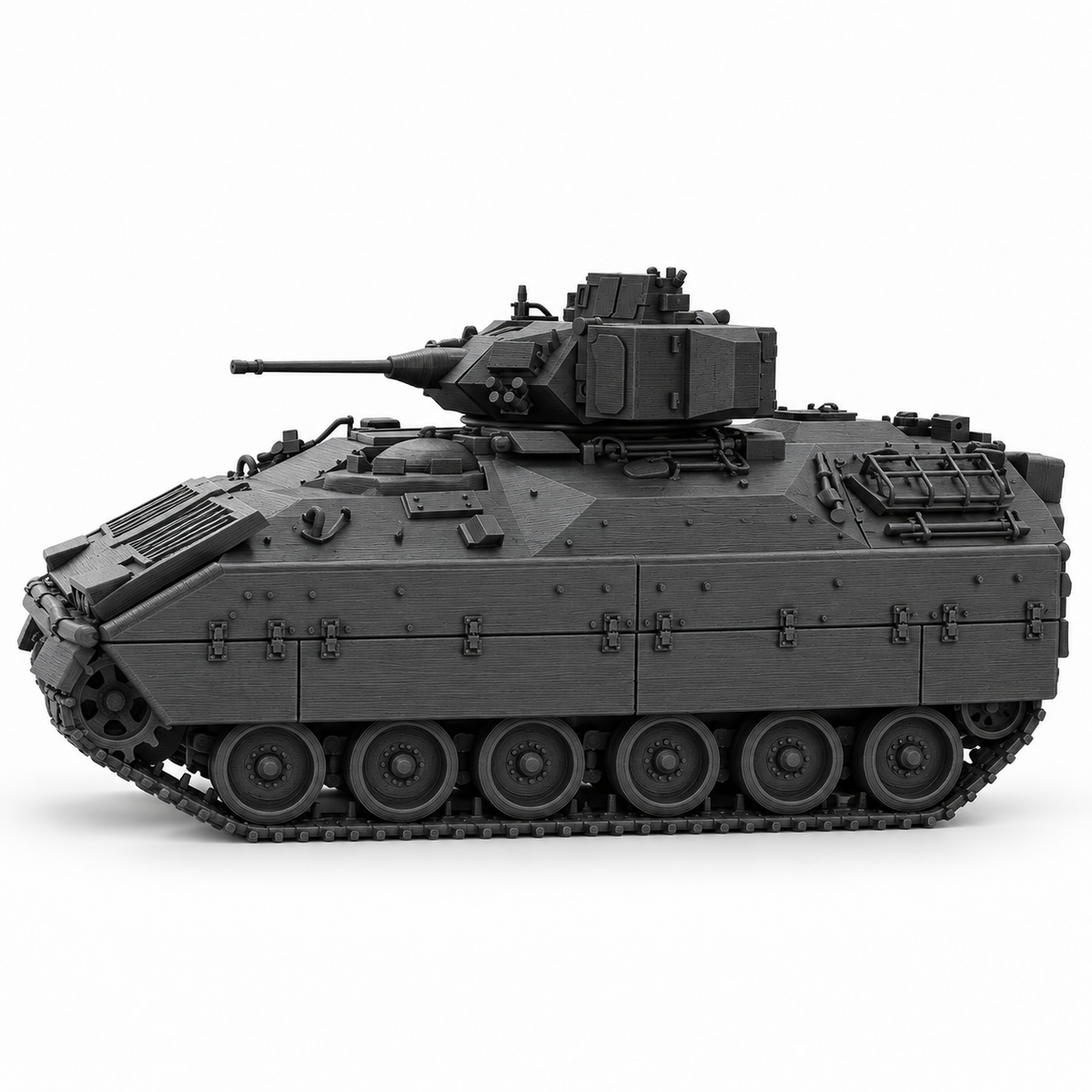SSMODEL 1/72 1/144 Multi Scale Bradley M3 CFV Tank Resin Model Kit TSS0715 — detail view 3