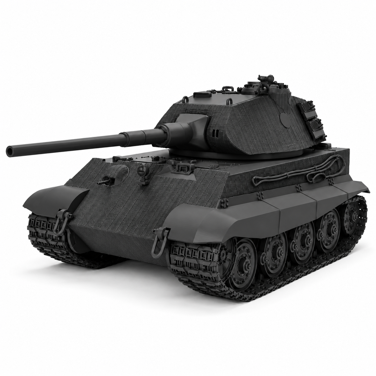 SSMODEL 1/72 1/144 Tiger II Ausf.B Zimmerit Henschel turret Resin MODEL TSS0988 — detail view 16