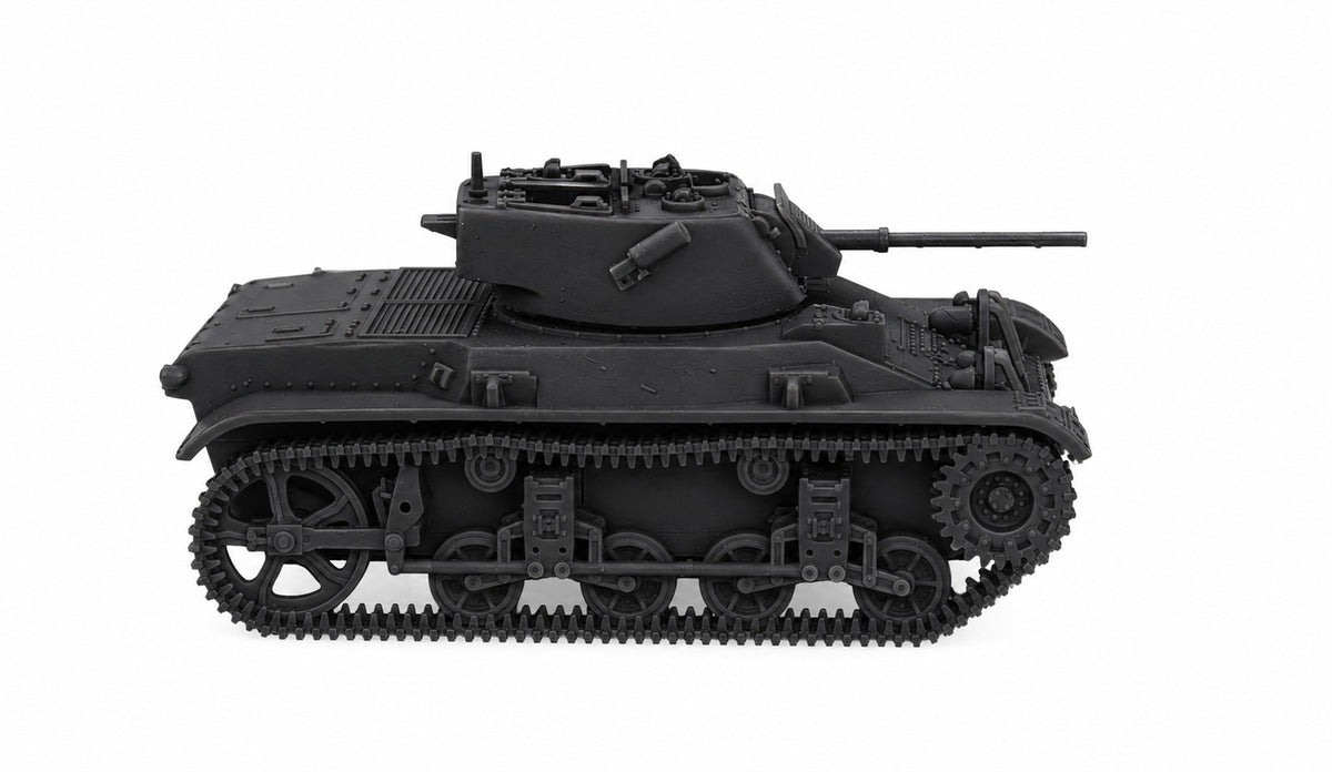 SSMODEL 1/72 1/144 Multi Scale M22 Locust Light tank US WW2 Tank MODEL TSS1127 — scale model kit