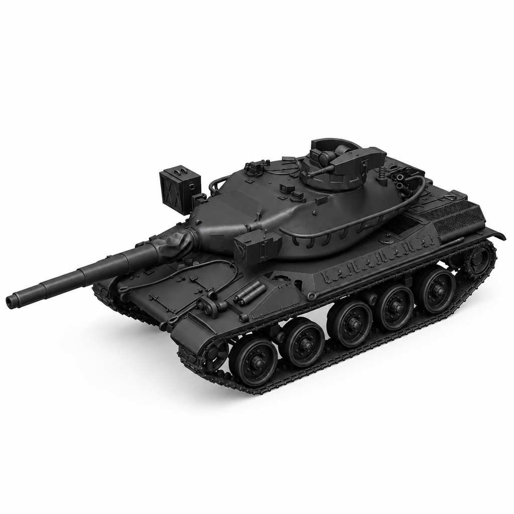 SSMODEL 1/72 1/144 Multi Scale AMX-30B2 French MBT Tank Resin MODEL kit TSS0366
