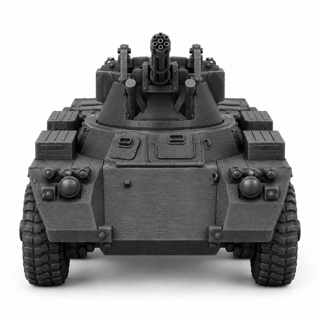 SSMODEL 1/72 1/144 Multi Scale Saladin VASD UK mobile AA-gun tank MODEL TSS0475