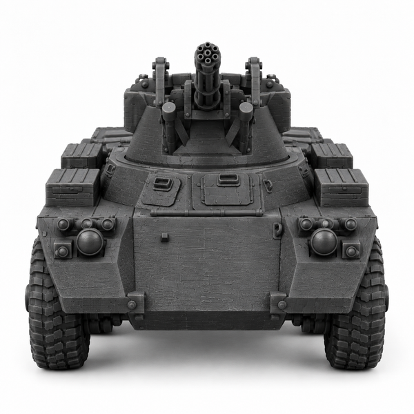 SSMODEL 1/72 1/144 Multi Scale Saladin VASD UK mobile AA-gun tank MODEL TSS0475