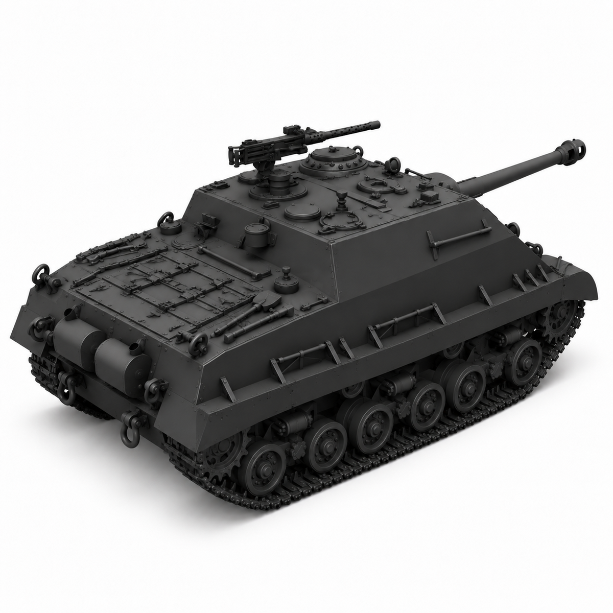 SSMODEL 1/72 1/144 Multi Scale  M114 T4A2E1 "H-ornet" WWII US Tank MODEL TSS0399 — detail view 4