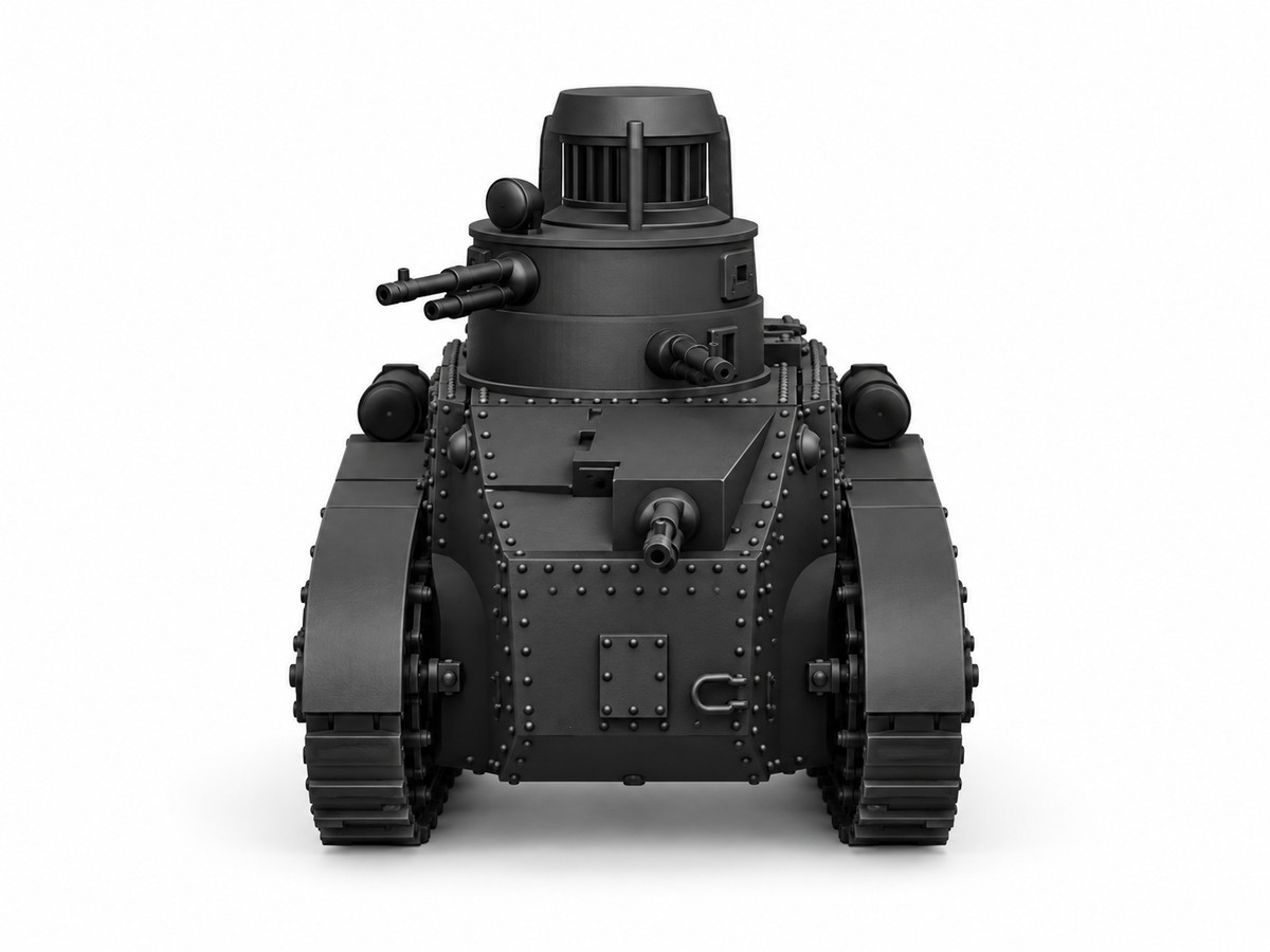 SSMODEL 1/72 1/144 Multi Scale Modelo Trubia Serie A Tank MODEL kit TSS0623 — scale model kit