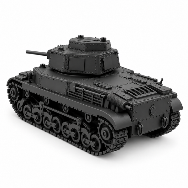 SSMODEL 1/72 1/144 Multi-Scale WWII Hungarian 40M Turan Tank Resin Model TSS0900