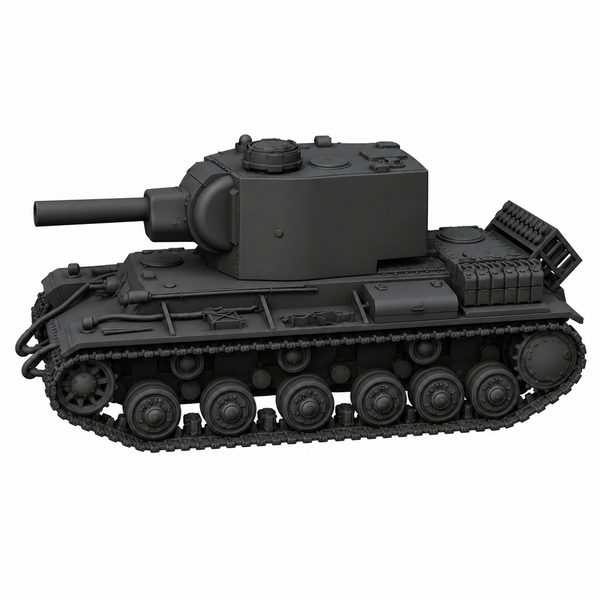 SSMODEL 1/72 1/144 Multi Scale Pz.Kpfw. KW II 754 r tank Resin Model Kit TSS0179