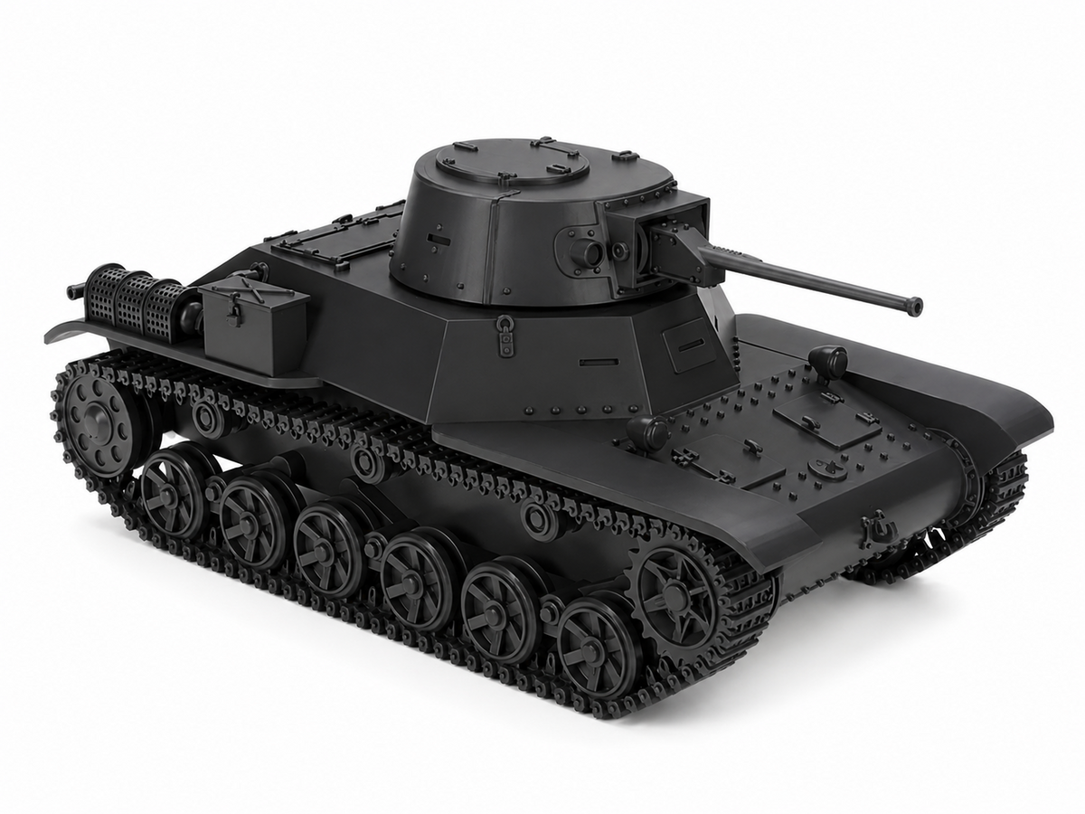 SSMODEL 1/72 1/144 Multi Scale Type 2 Ke-To Light Tank Resin MODEL kit TSS1392 — detail view 13