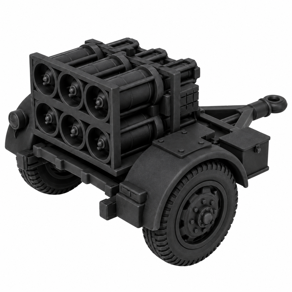 SSMODEL 1/72 1/144 28/32cm Nebelwerfer 41German rocket artillery MODEL TSS0440