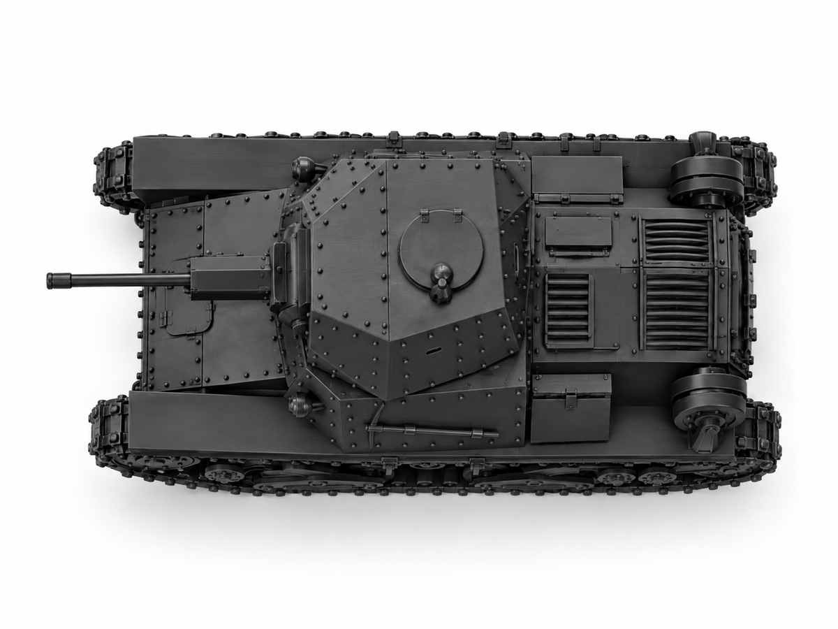 SSMODEL 1/72 1/144 Multi Scale Carro Armato L6/40 Lanciafiamme Model Kit TSS0780 — detail view 4
