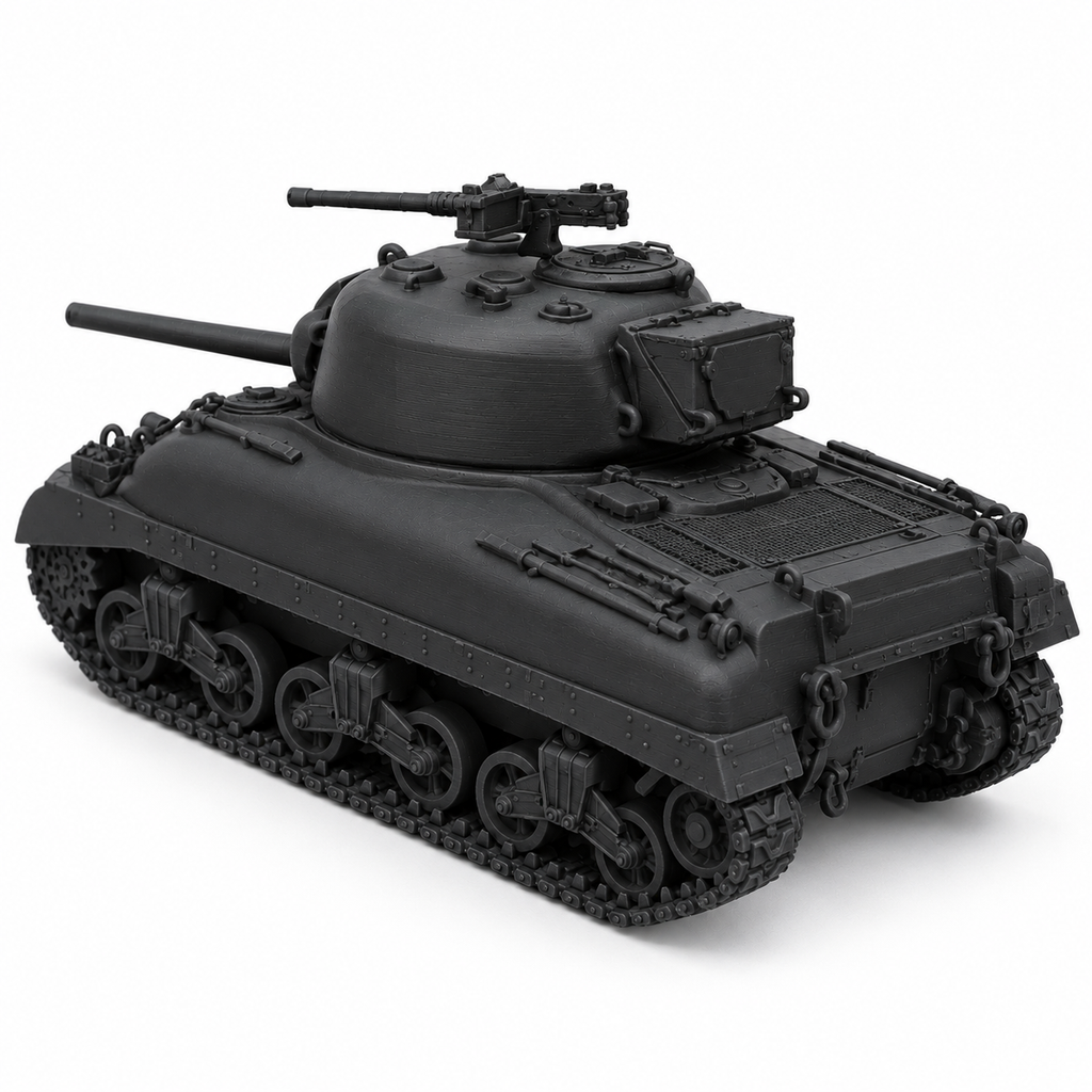 SSMODEL 1/72 1/144 Multi-Scale Sherman II UK Medium Tank Resin MODEL KIT TSS0206
