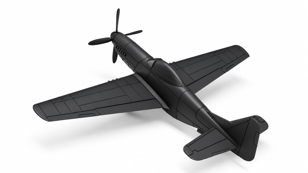 SSMODEL 1/72 1/144 Multi Scale North American P-51D Mustang MODEL kit RSS0010 — detail view 4