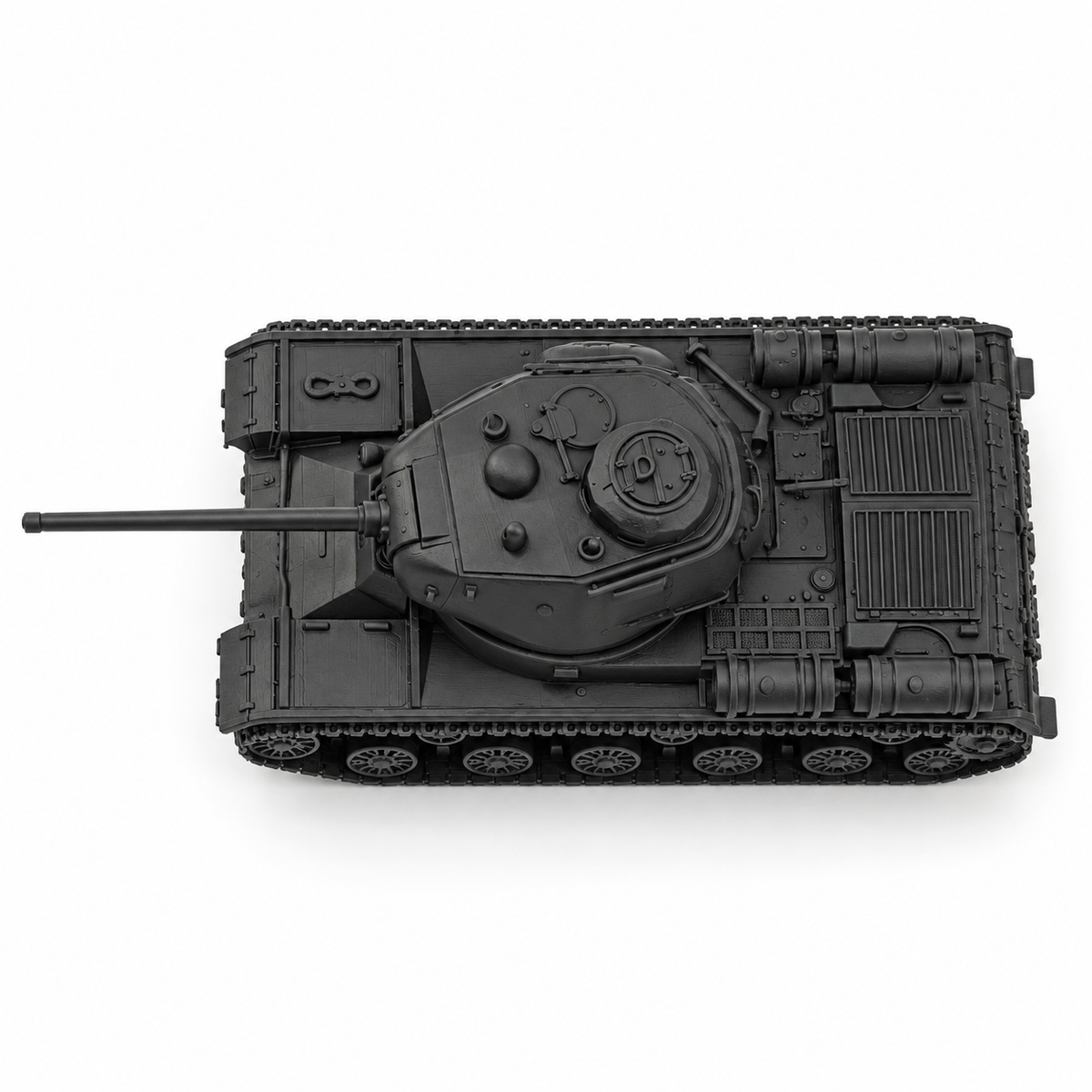 SSMODEL1/72 1/144 Multi Scale WWII Soviet IS-1 Heavy Tank 85mm Model Kit TSS1257 — detail view 5
