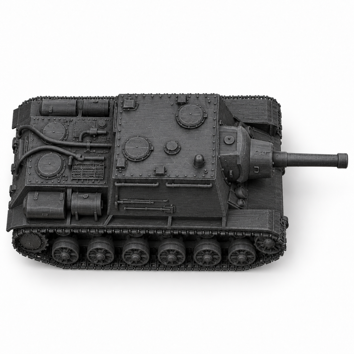 SSMODEL 1/72 1/144 Multi Scale ZIK20 Soviet experimental heavytank MODEL TSS0104 — detail view 2