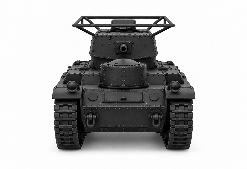 SSMODEL 1/72 1/144 Multi Scale Vickers Medium Tank Mk.III UK Tank MODEL TSS1167